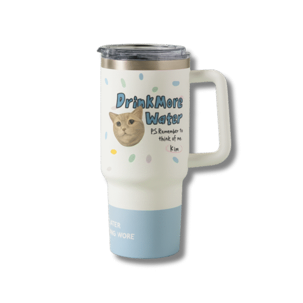 2 Cusom Flip-Top Water Bottle