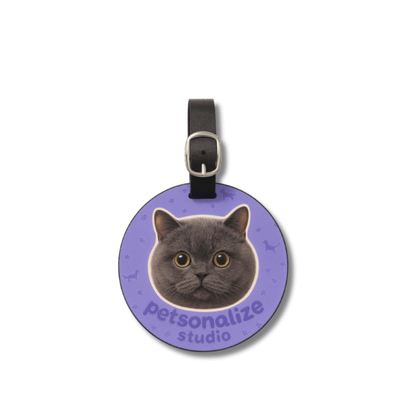 5 Custom Luggage/Bag Tags-Embossed