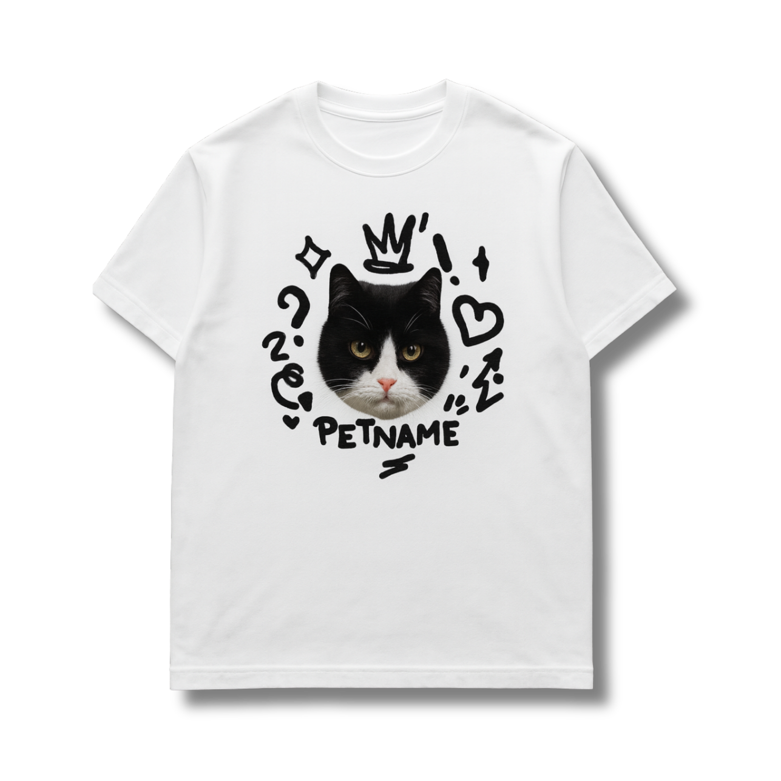 6 Customizable Premium Cotton T-Shirts
