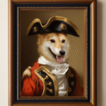 Retro style decorative painting