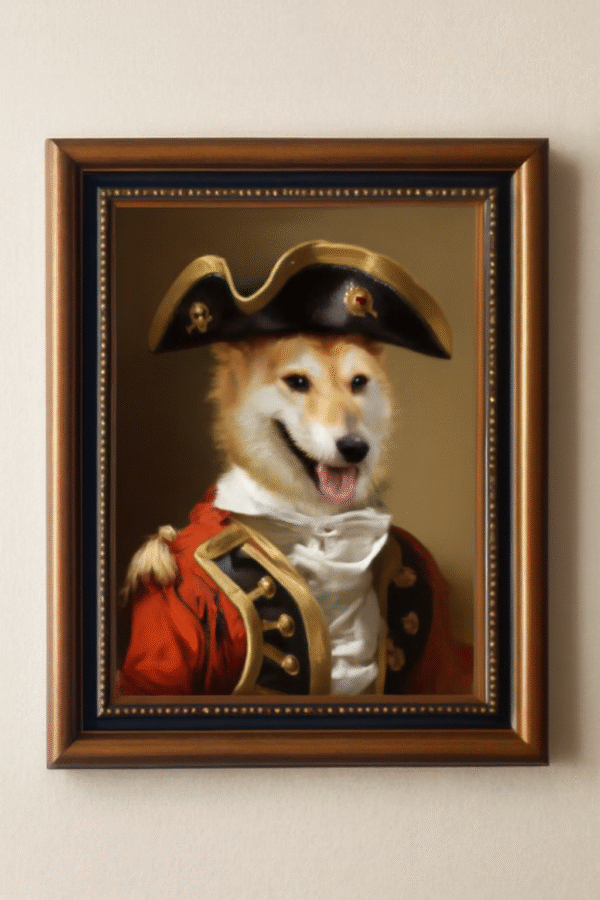 加勒比海盗 Retro style decorative painting