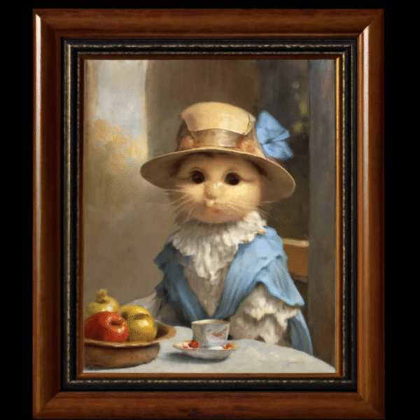 庄园聚会 Retro style decorative painting