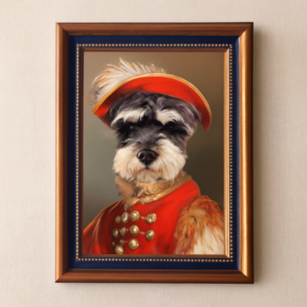 羽毛骑士 Retro style decorative painting