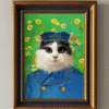 Retro style decorative painting